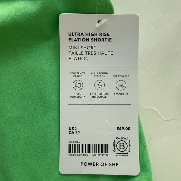 Athleta Elation Ultra High Rise Shorties - Picture 11 of 13